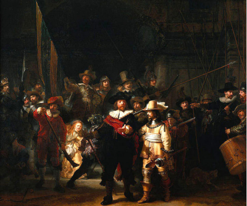 ronde de nuit de Rembrandt